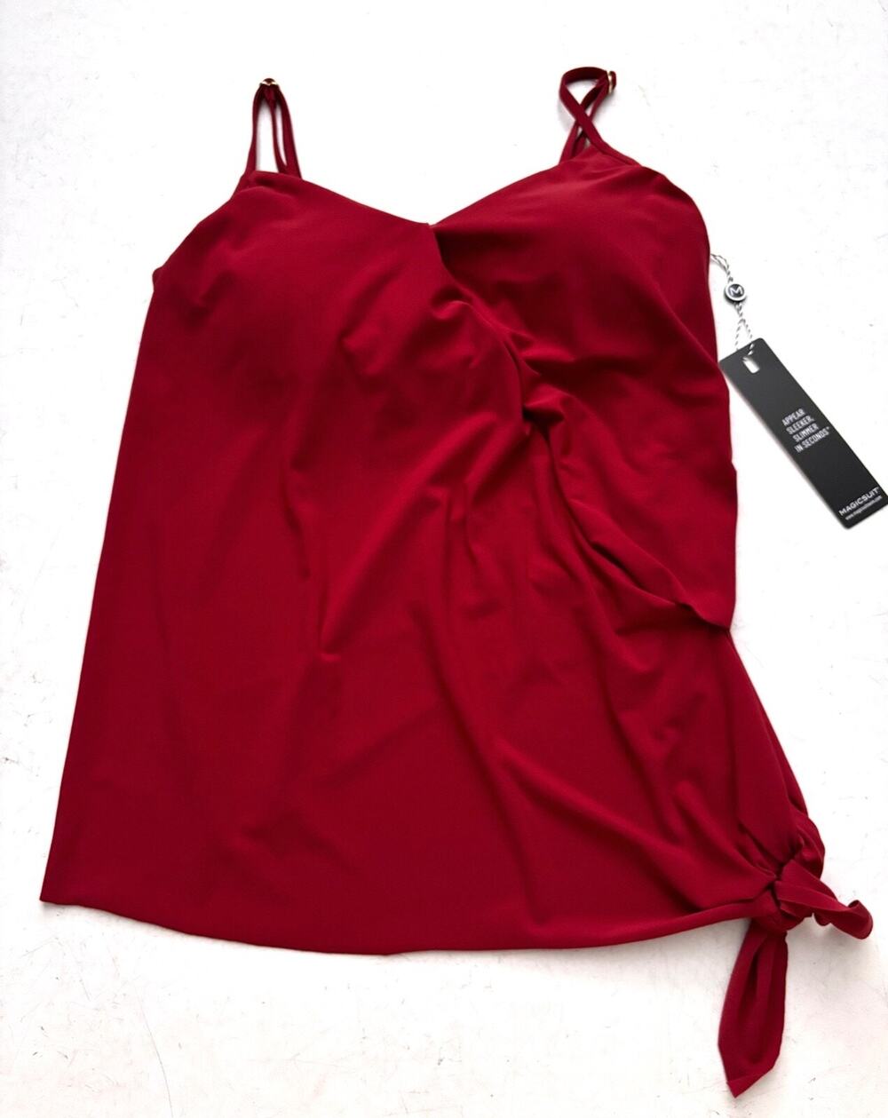 Magicsuit Nwt Merlot Red Underwire Alex Tankini Swim Bikini Top 8